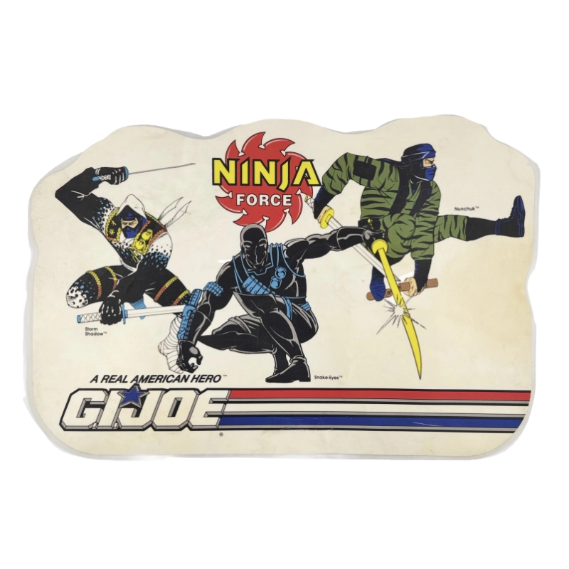G.I. Joe Ninja Force Double-Sided Activity Placemat