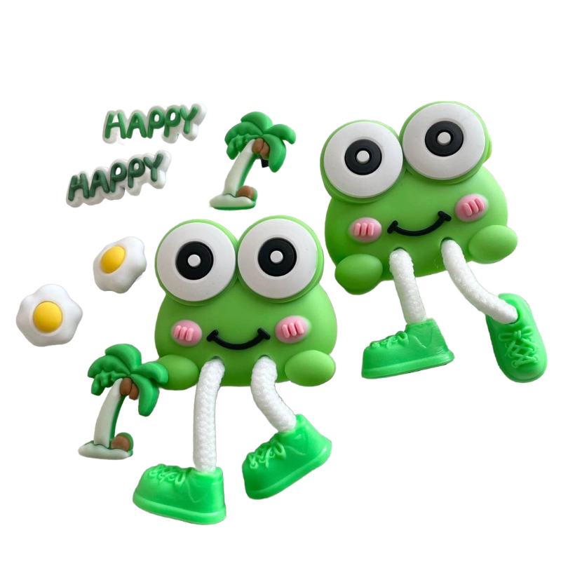 Jumpin’ Frog Charm Set