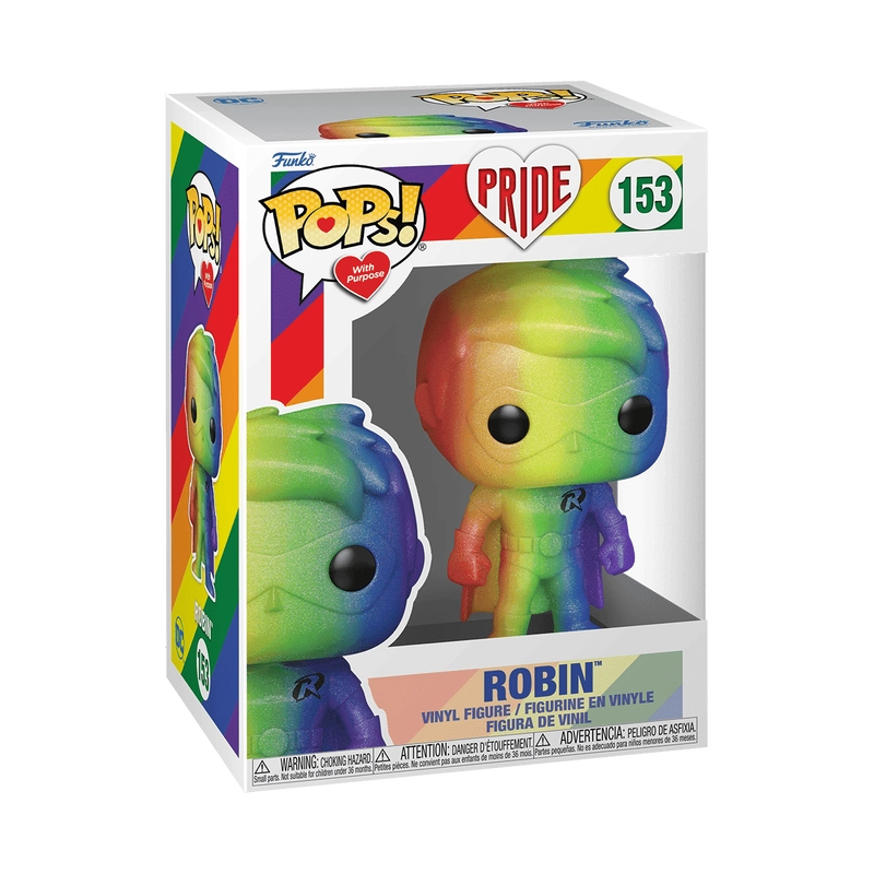 Pop! Robin (Rainbow Glitter) - Image 2
