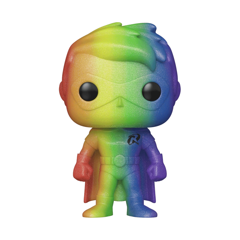 Pop! Robin (Rainbow Glitter)