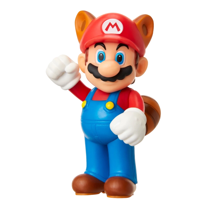Raccoon Mario 2.5” Figure