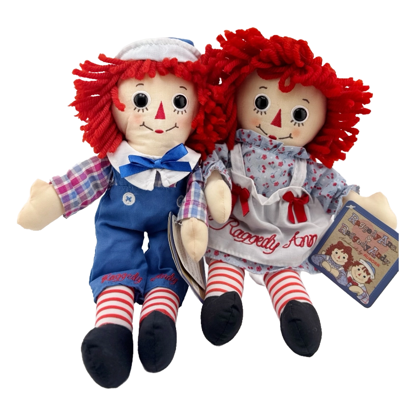 Raggedy Ann & Andy Plush Dolls
