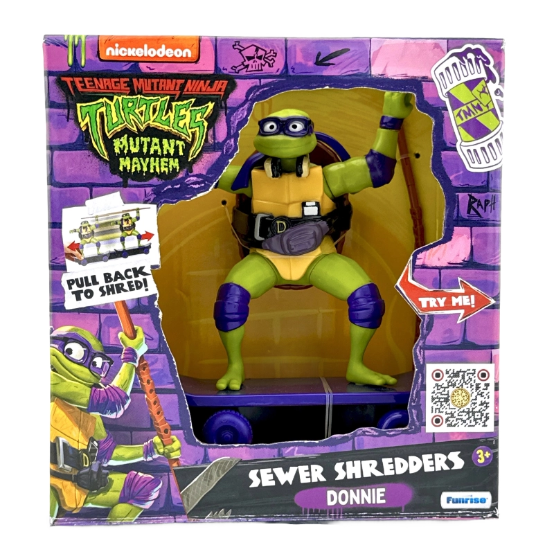 Mutant Mayhem Sewer Shredders Donnie