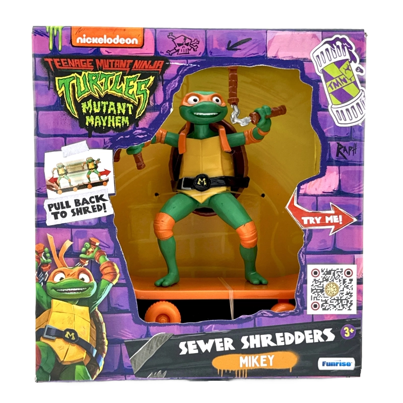 Mutant Mayhem Sewer Shredders Mikey