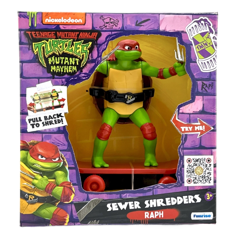 Mutant Mayhem Sewer Shredders Raph