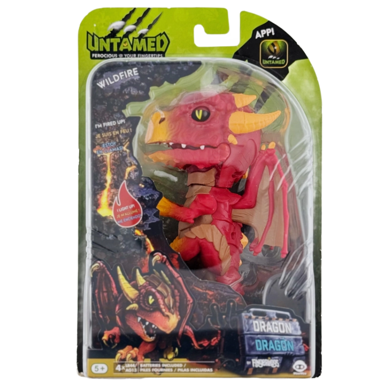 Untamed Wildfire Dragon Interactive Light-Up Toy