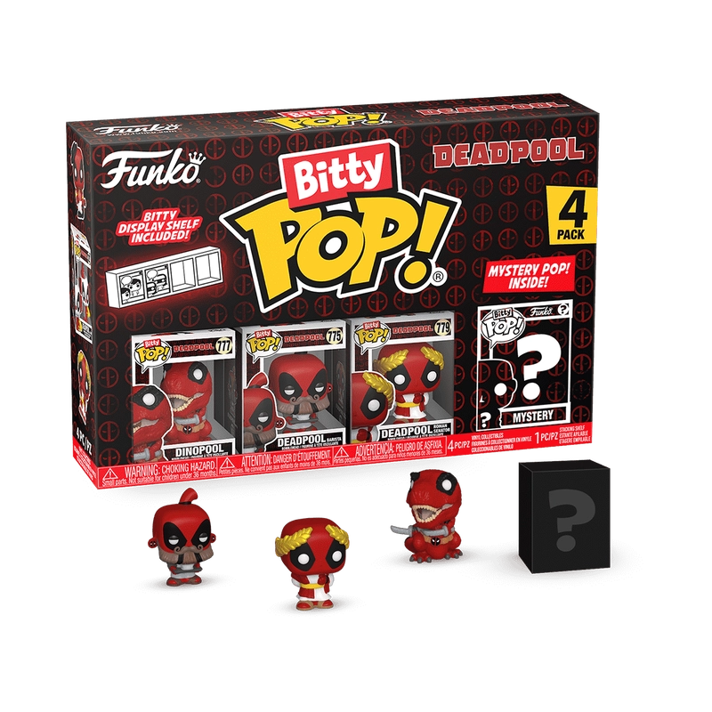 Bitty Pop! Deadpool 4-Pack Series 3
