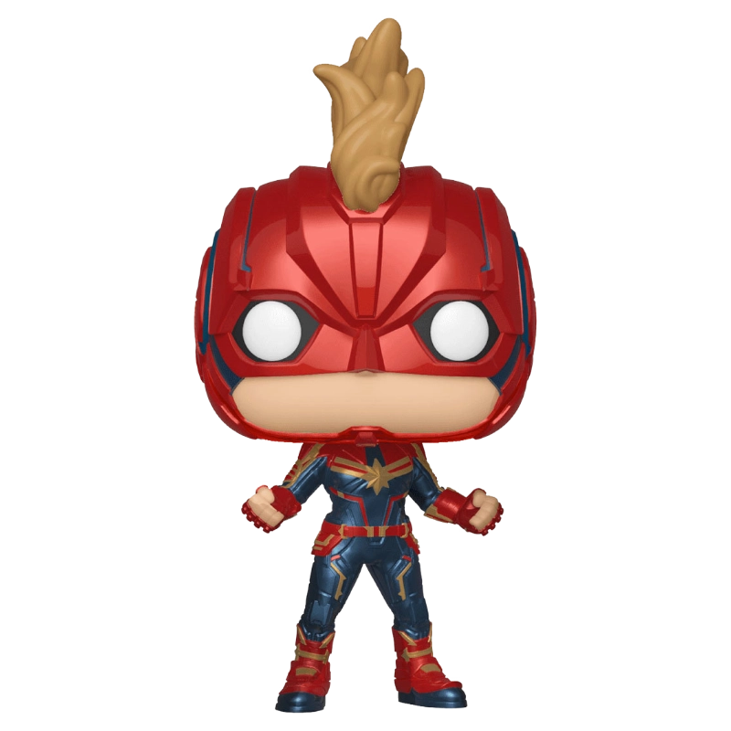 Pop! Captain Marvel (Chase) (Damaged)