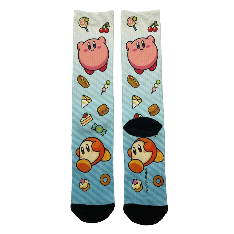 Kirby & Waddle Dee Crew Socks