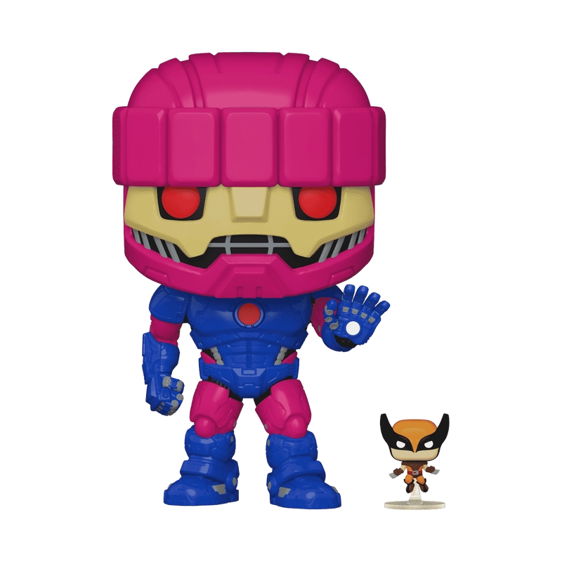 Pop! Jumbo Sentinel with Wolverine (PX Previews Exclusive) (Damaged)